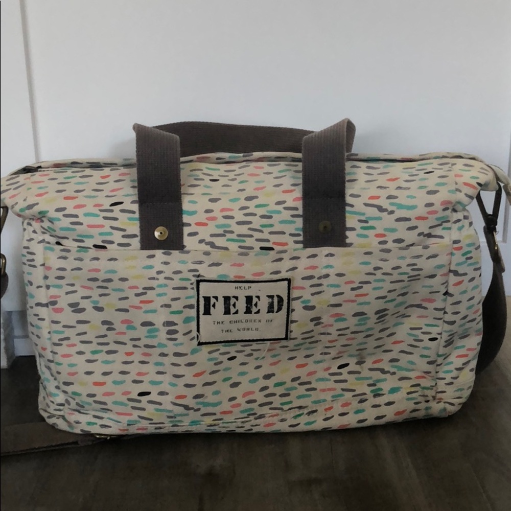 FEED + Oh Joy! Diaper bag